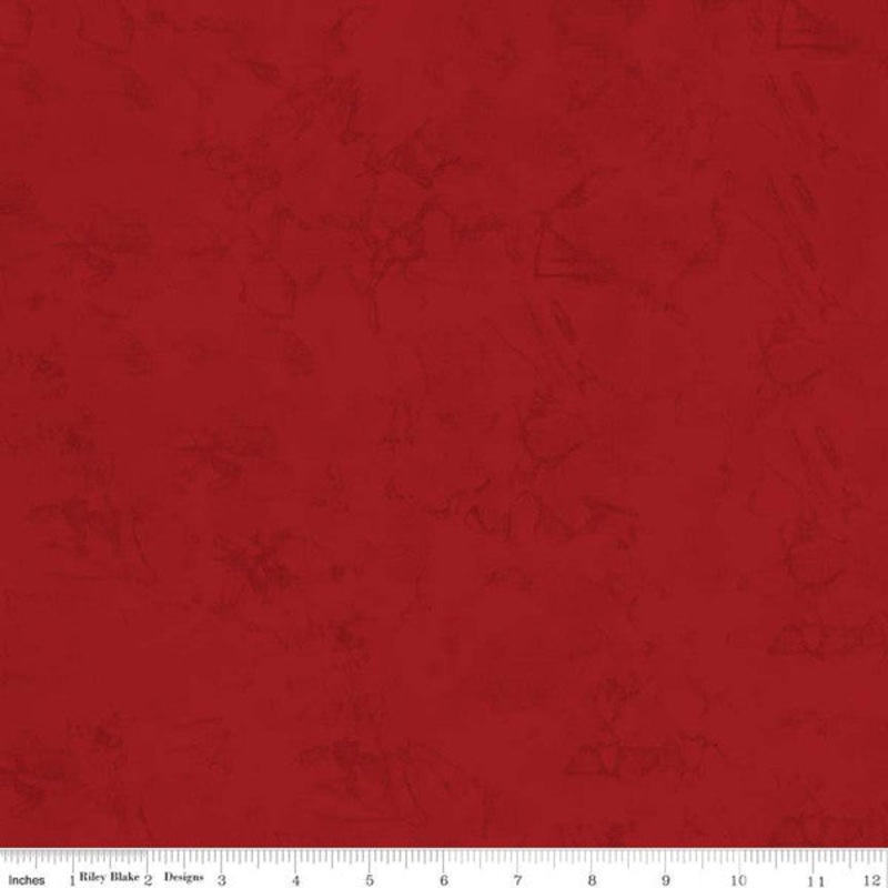 Expressions Batiks Hand-Dyes Basic Texture Blender Scarlet Red Riley Blake Cotton Fabric