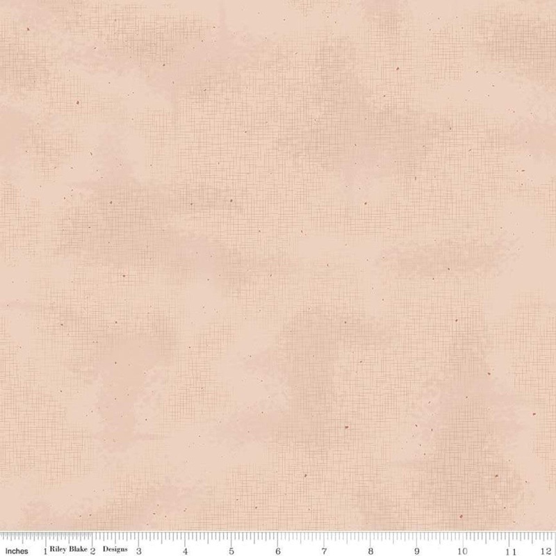 Shabby Texture Crosshatched Blender Nutmeg Beige Lori Holt Riley Blake Cotton Fabric