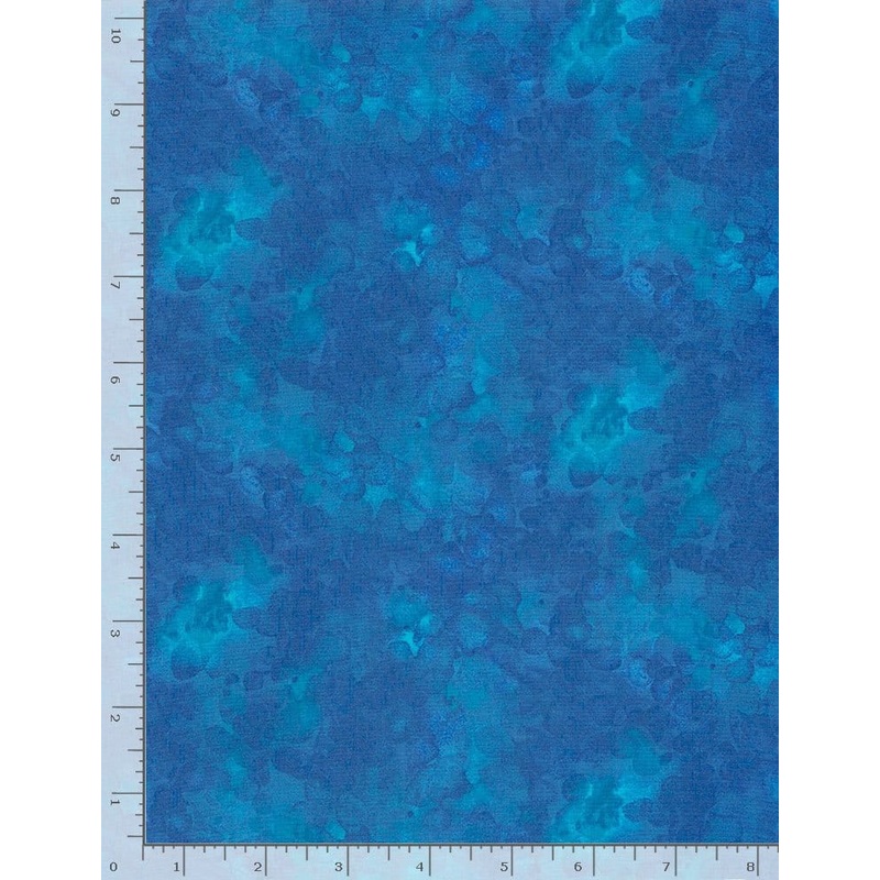 Sapphire Blue Solid-ish Blender Kimberly Einmo Cotton Fabric