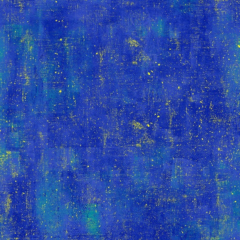 Cleo The Multiverse Golden Scratched Texture Blue Chong-A Hwang Timeless Treasures Cotton fabric TT-CLEO-CM1887-Blue