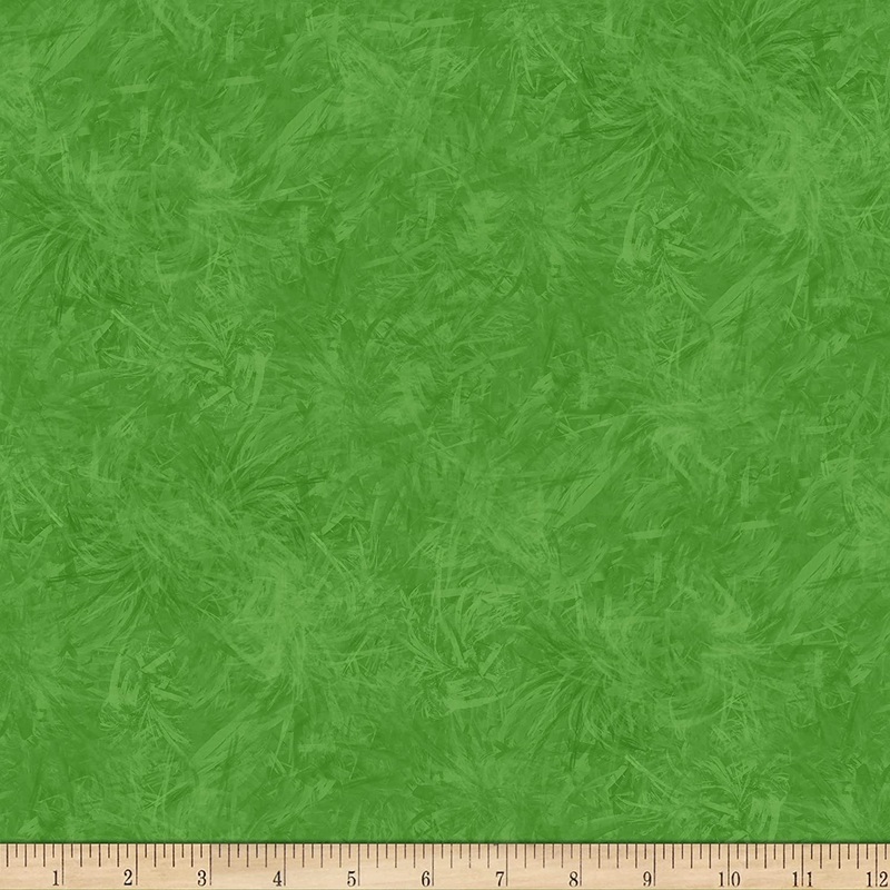 Green Quilter's Trek Pop Of Color Aqua QTI Timeless Treasures Cotton Fabric