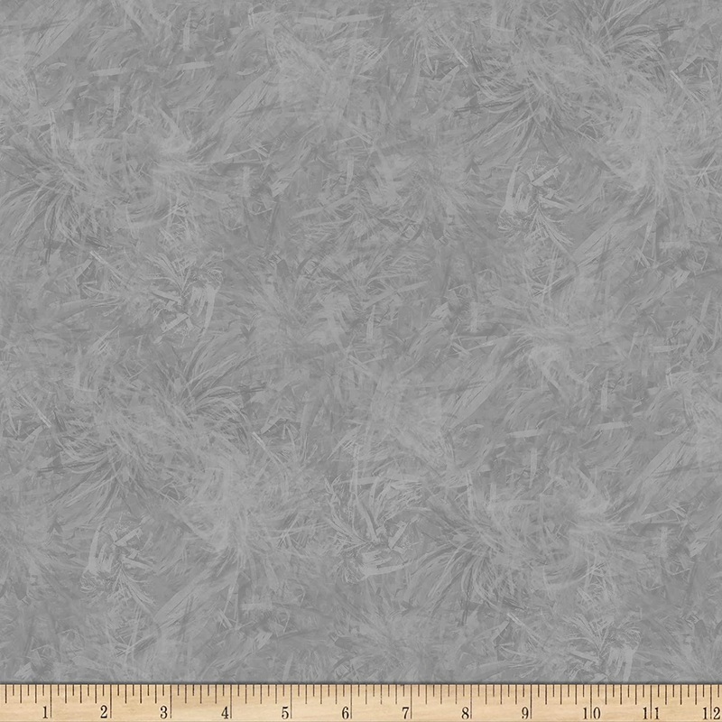 Grey Quilter's Trek Pop Of Color Grey QTI Timeless Treasures Cotton Fabric