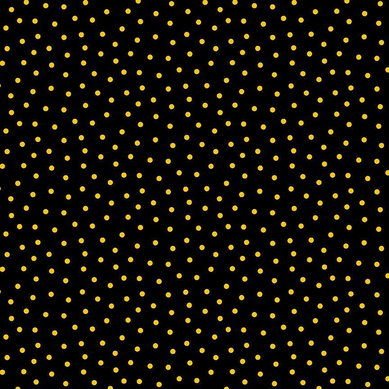 Light Box Polka Dots Yellow Timeless Treasures Cotton Fabric