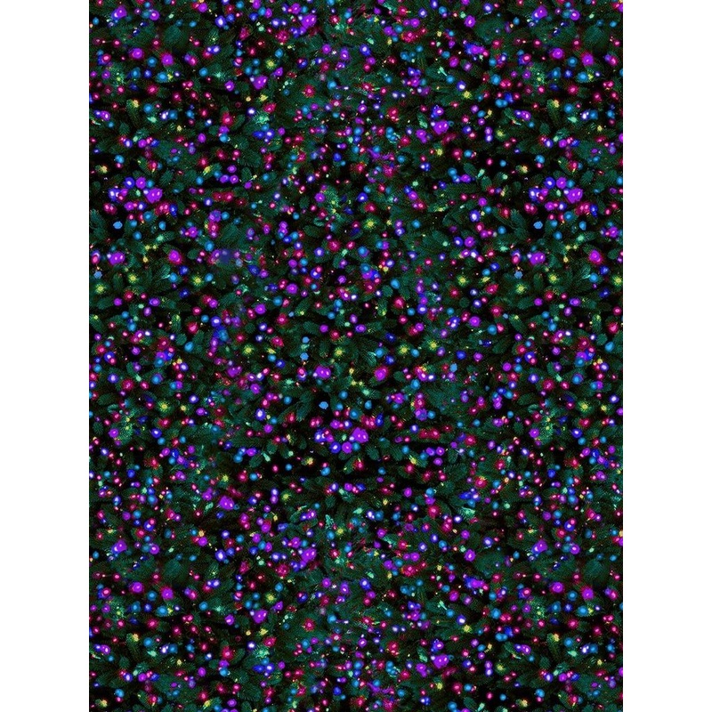 Winter Solstice Aurora Borealis Christmas Lights Multi Timeless Treasures Cotton Fabric