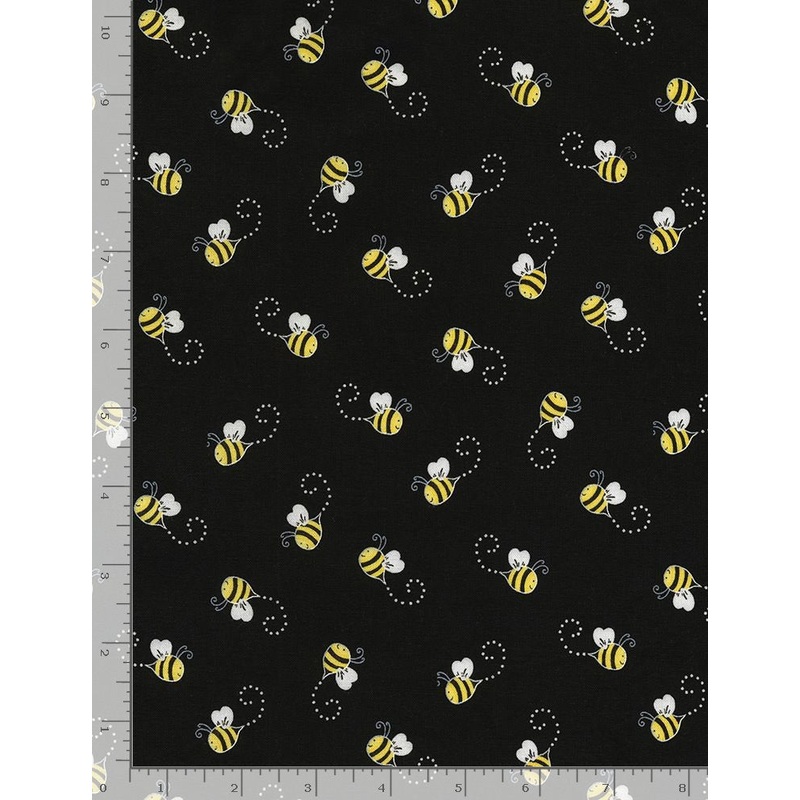 Bees You are my Sunshine Gail Cadden Timeless Treasures Cotton Fabric