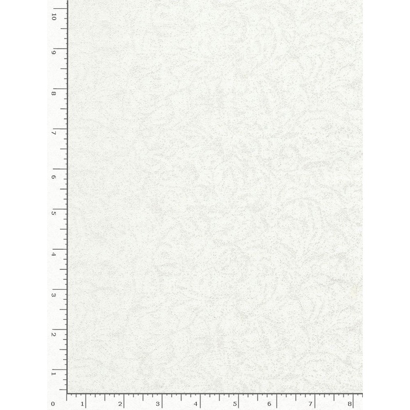 Home the Holidays Pearlized Texture White Timeless Treasures Pearlized Cotton Fabric