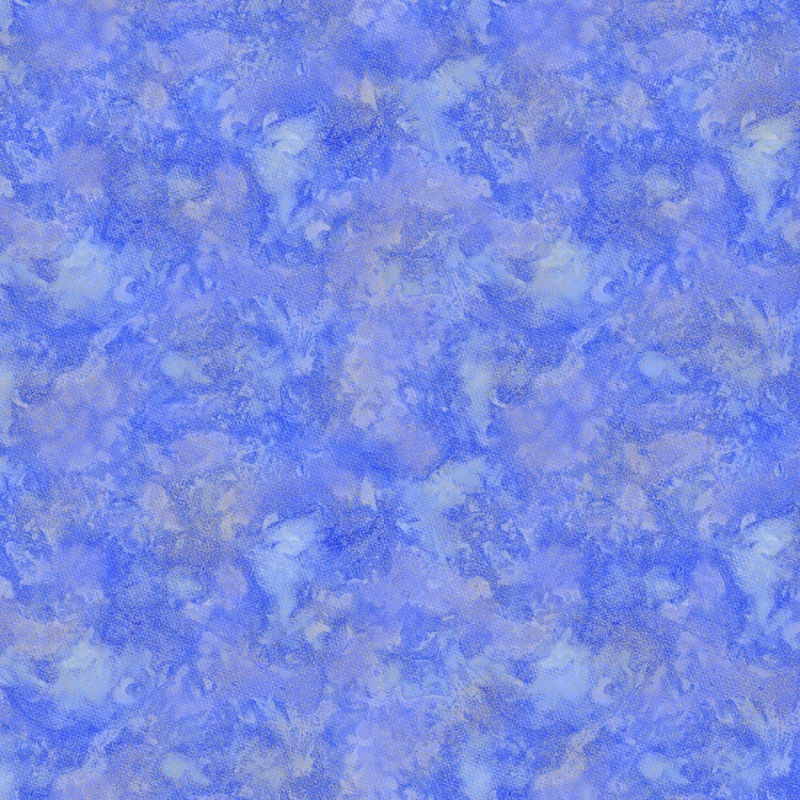 Shimmer Cornflower Blue Metallic Chong-A-Hwang Timeless Treasures Timeless Treasures Cotton Fabric