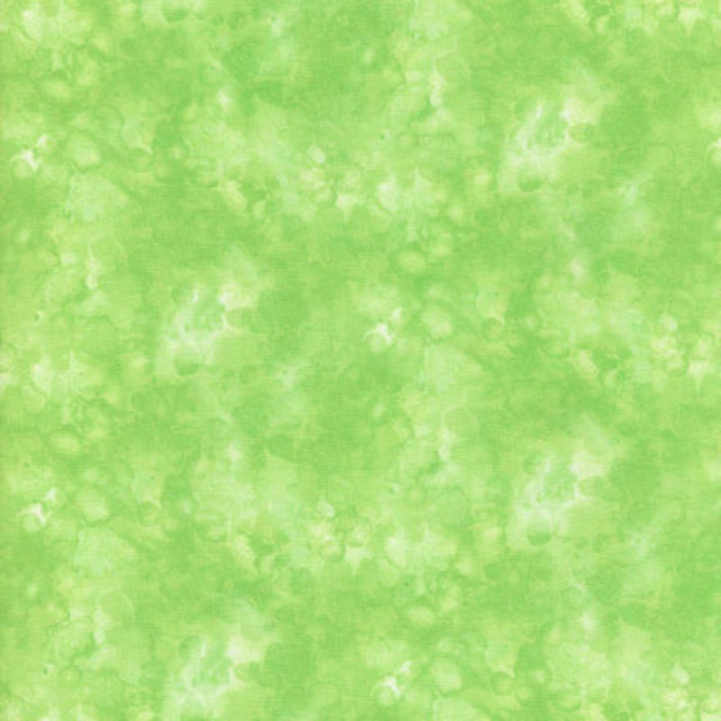 Solid-ish Watercolor Texture Apple Green Kimberly Einmo Timeless Treasures Cotton Fabric