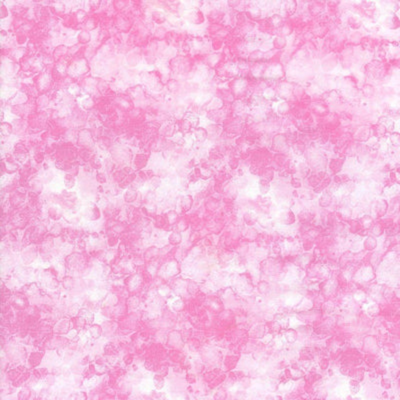 Solid-ish Watercolor Texture Carnation Pink Kimberly Einmo Timeless Treasures Cotton Fabric