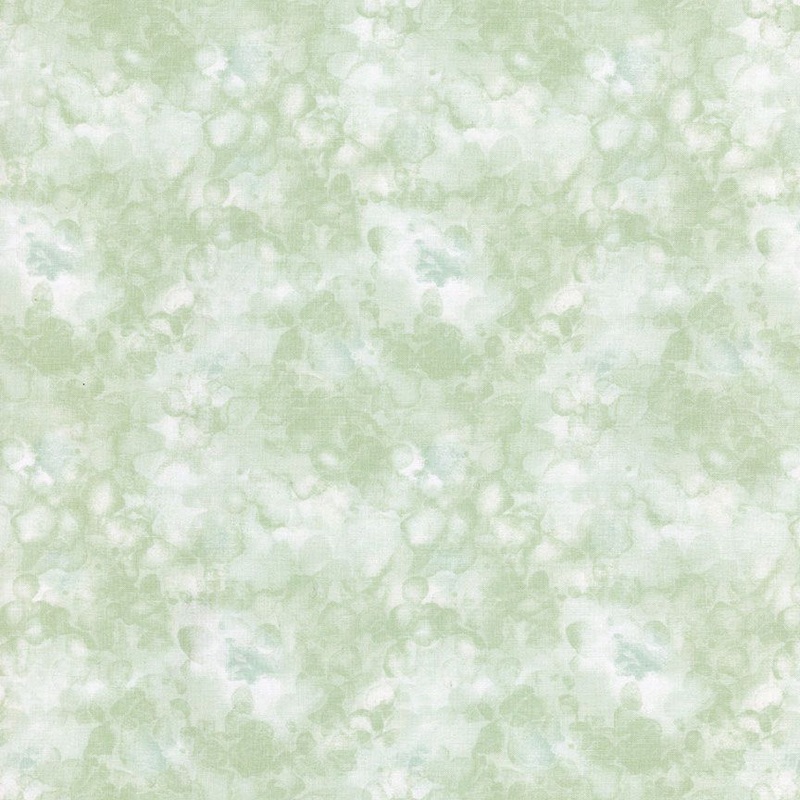 Solid-ish Watercolor Texture Celery Green Kimberly Einmo Timeless Treasures Cotton Fabric