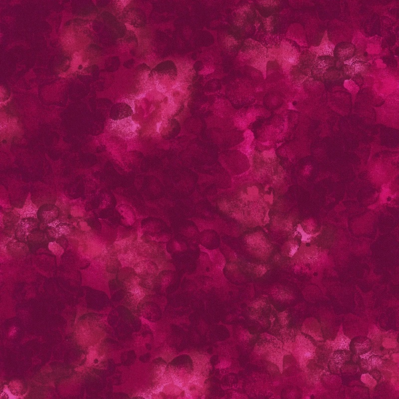 Solid-ish Watercolor Texture Dahlia Fuchsia Kimberly Einmo Timeless Treasures Cotton Fabric