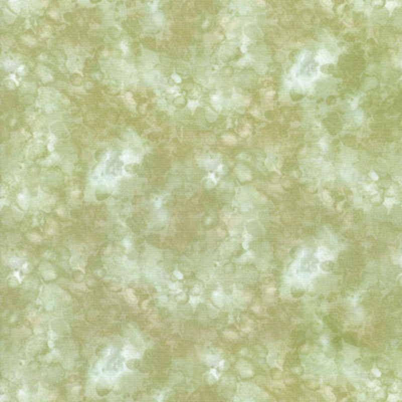 Solid-ish Watercolor Texture Olive Green Kimberly Einmo Timeless Treasures Cotton Fabric