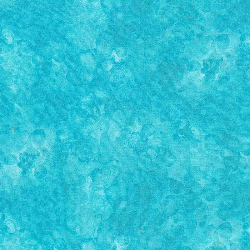 Turquoise Basic Textured Blender Timeless Treasures Cotton Fabric