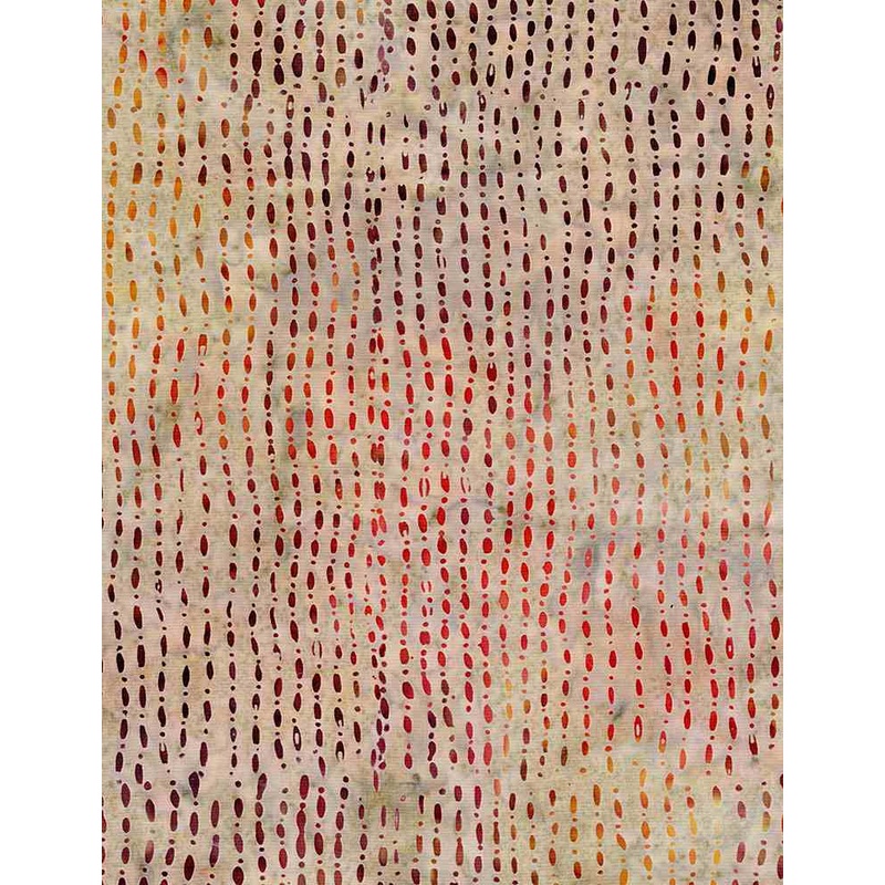 Tonga Evening Sky Batiks Beaded Lines Tranquil Beige Timeless Treasures Batik Cotton Fabric