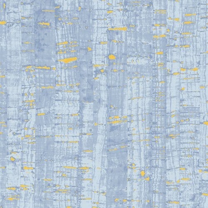 Uncorked Ice Blue Metallic Windham Cotton Fabric