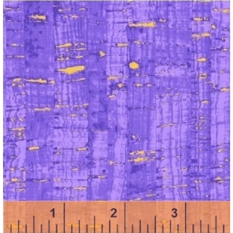 Uncorked Lavender Light Purple Metallic Thread Windham Cotton Fabric