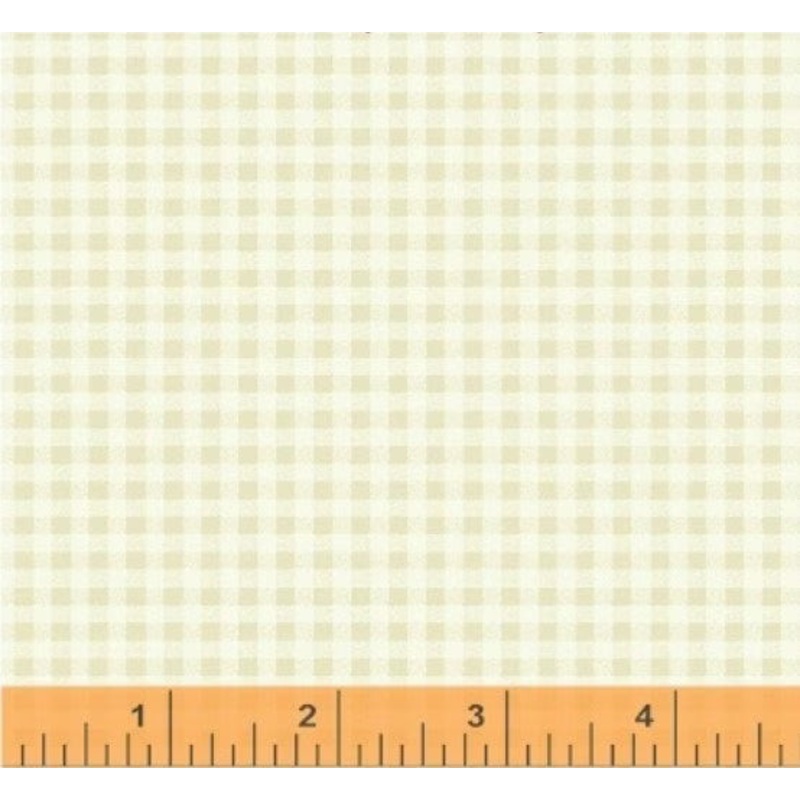 Yellow Gingham part of Sunflower Market Collection Windham Cotton Fabric