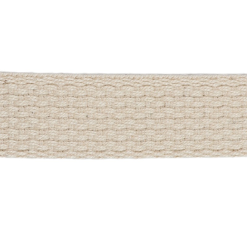 1" Cotton Webbing-Natural WC100-825