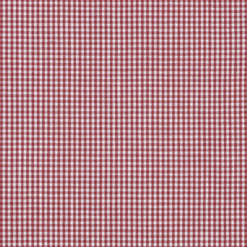 1/16" Red Gingham Fabric