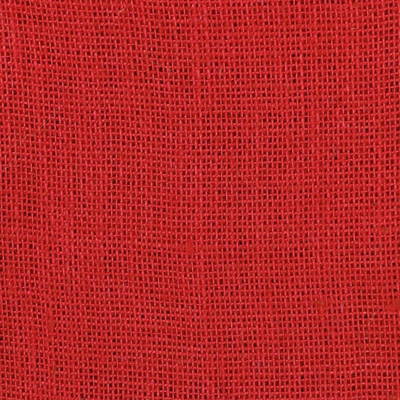 Barn Red Burlap Fabric