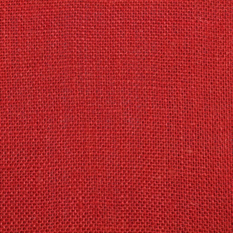 Red Sultana Burlap Fabric