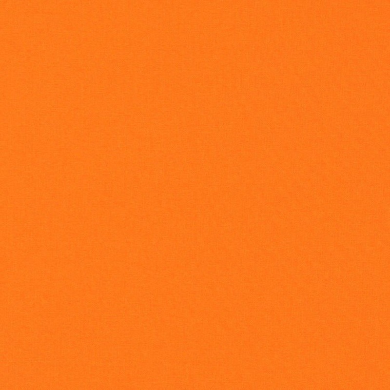 Robert Kaufman Orange Kona Cotton Broadcloth Fabric