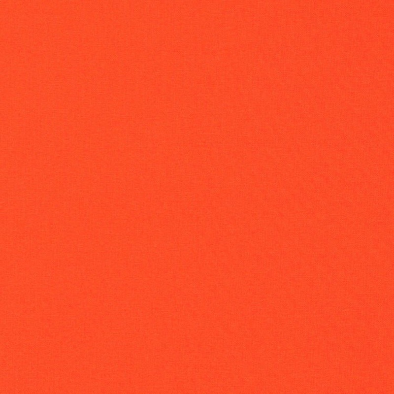 Robert Kaufman Tangerine Kona Cotton Broadcloth Fabric