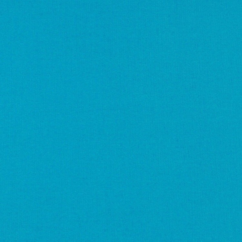 Robert Kaufman Turquoise Kona Cotton Broadcloth Fabric