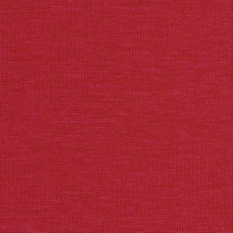 Robert Kaufman Red Laguna Cotton Jersey Fabric