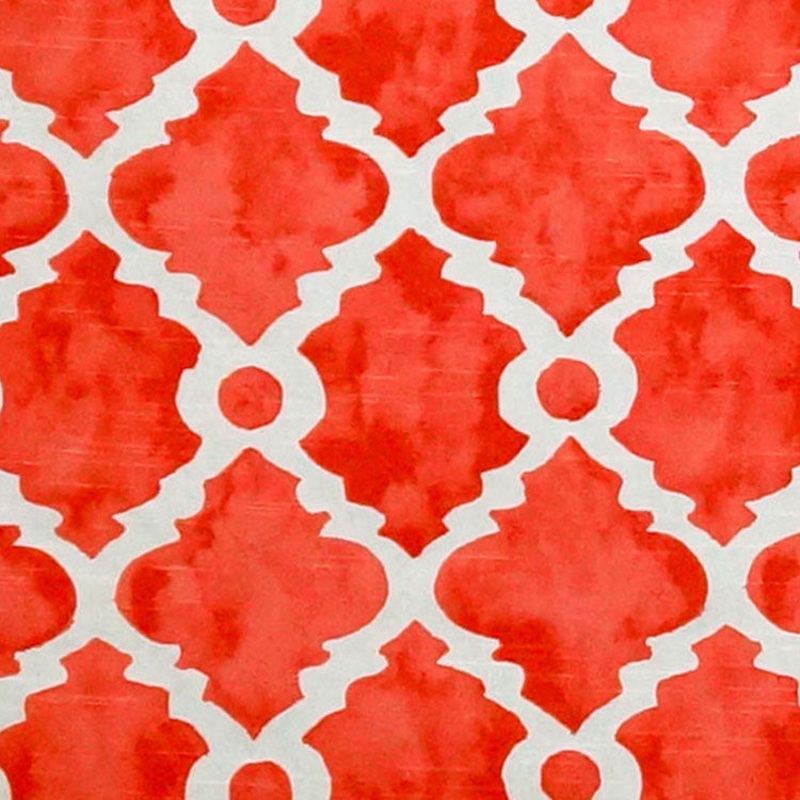 Premier Prints Madrid Salmon Natural Slub Fabric