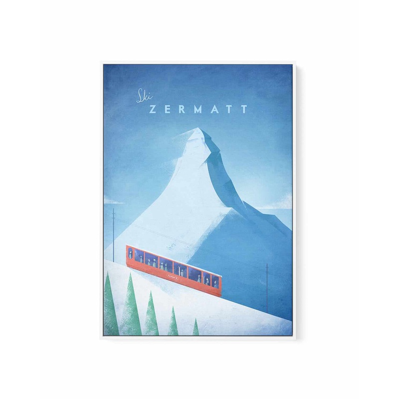 Zermatt by Henry Rivers | Framed Canvas Art Print