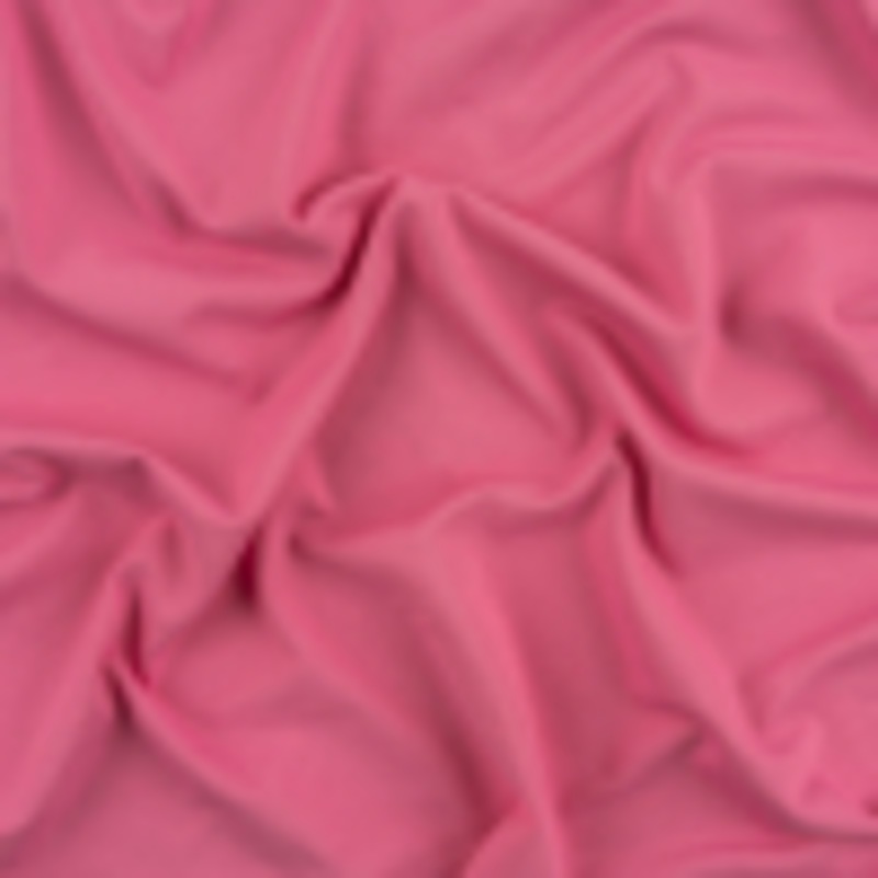 Bubblegum Stretch Polyester Jersey
