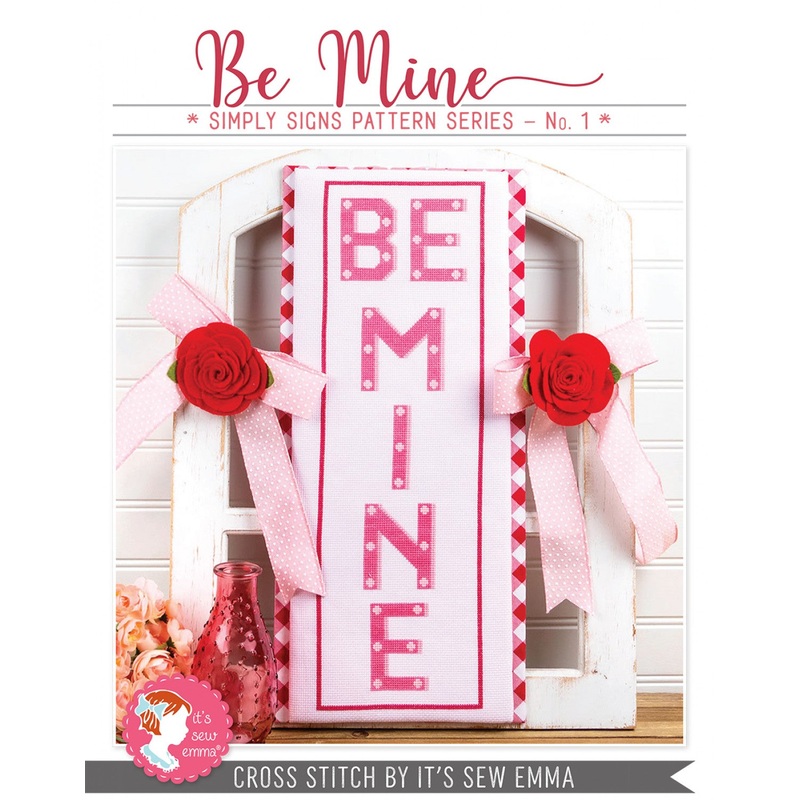 Be Mine Simply Signs Cross Stitch # ISE-4003 - Special Order