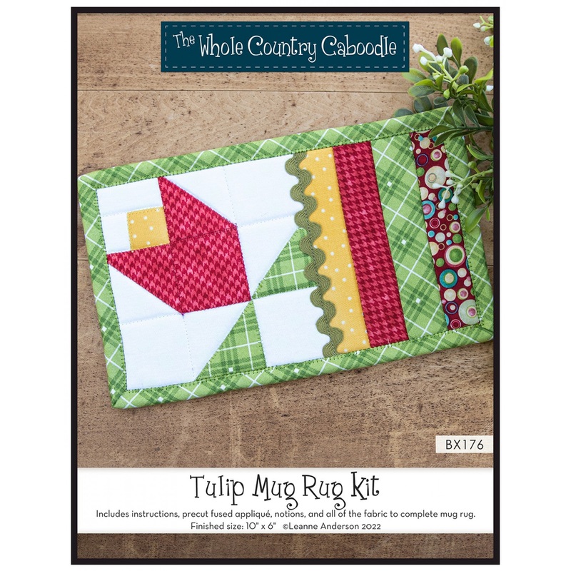 Tulip Mug Rug Kit # WCCBX176 - Special Order