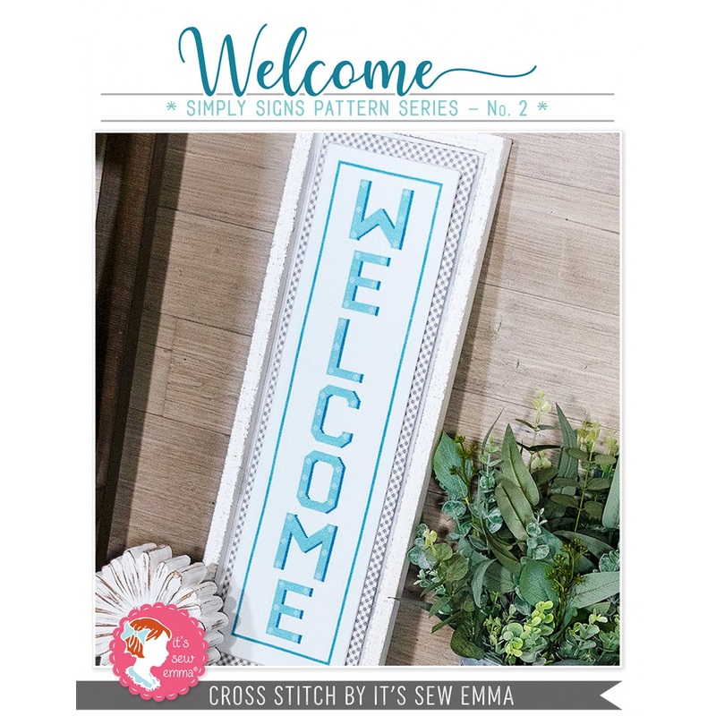Welcome Simply Signs # ISE-4004 - Special Order