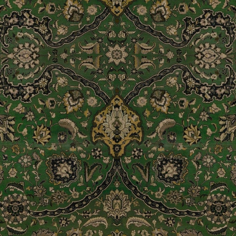 ZANJAN Wallpaper - Juniper-Green