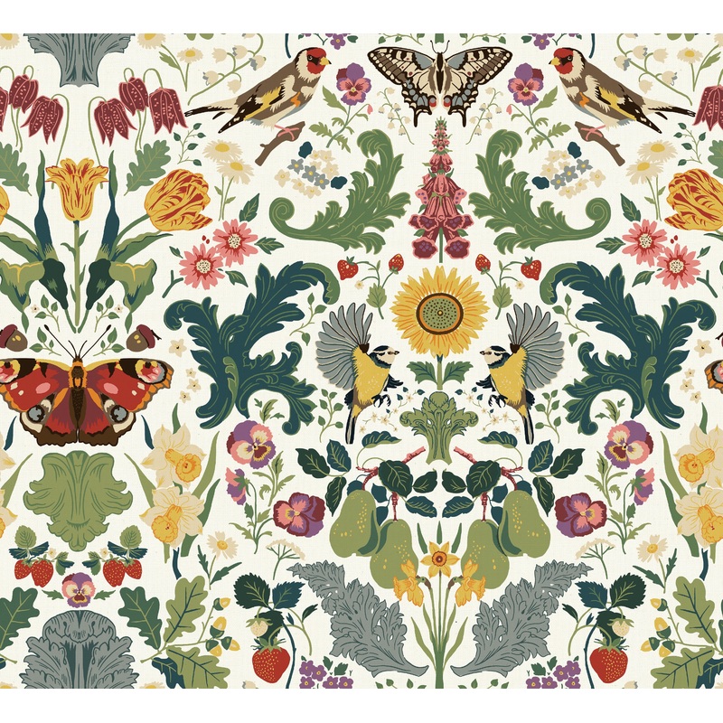 Admiral Ivory Fabric with 100% Linen