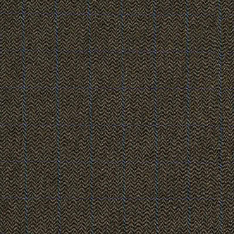 Angus Lovat Wool Check Fabric
