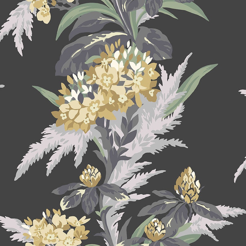 Aurora Luxury Floral Wallpaper - 1838 wallcoverings