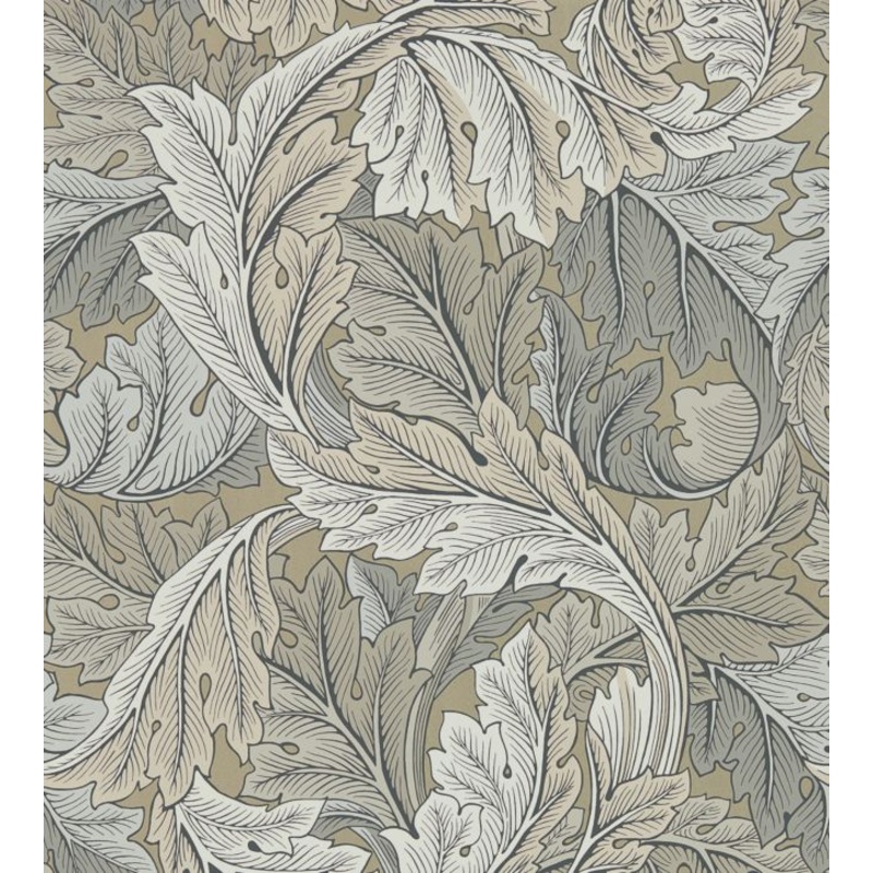Acanthus Wallpaper - Manilla/Stone - 216441 - Morris & Co