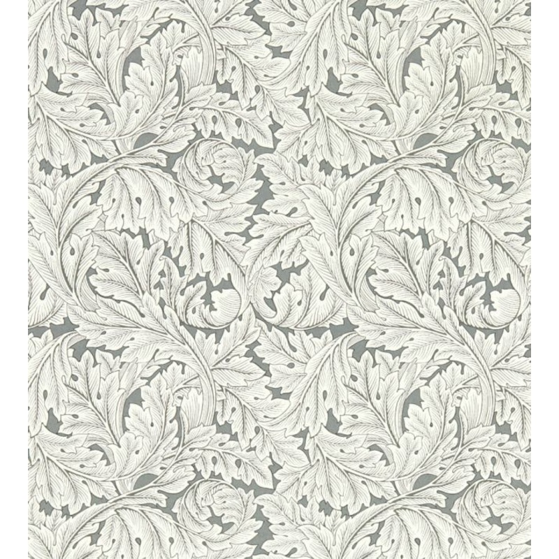 Acanthus Wallpaper - Slate - W0175/02 - Clarke & Clarke
