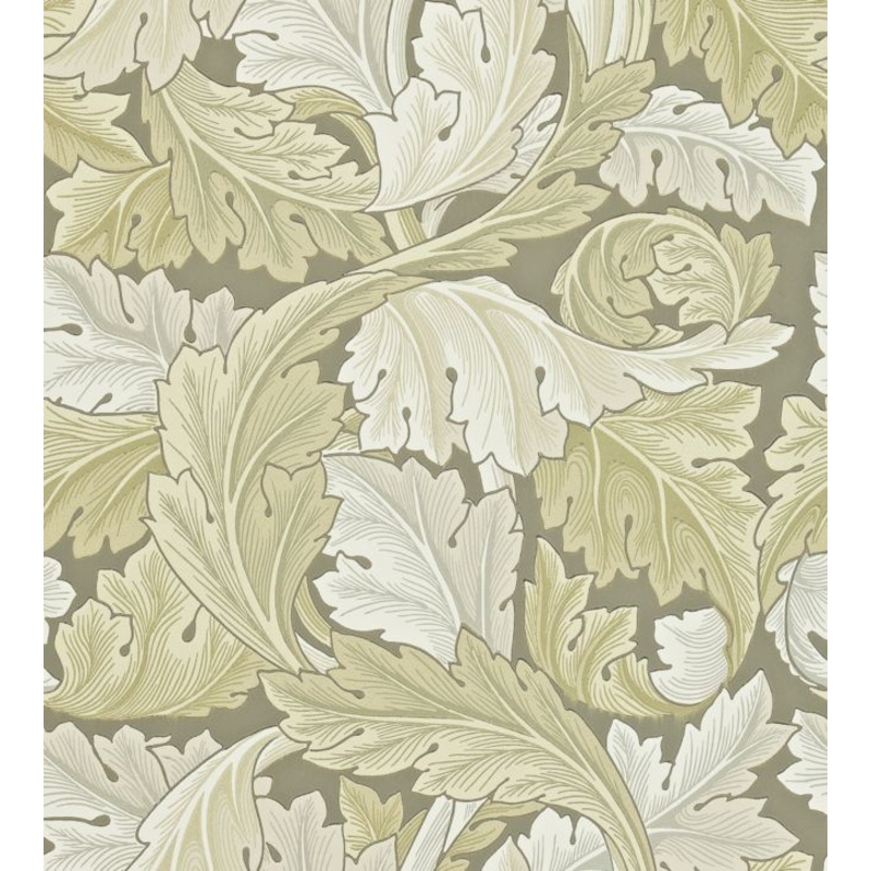 Acanthus Wallpaper - Stone - 212552 - Morris & Co