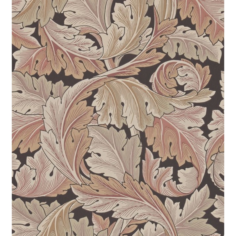 Acanthus Wallpaper - Terracotta - 212551 - Morris & Co