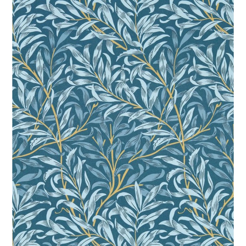 Willow Boughs Wallpaper - Denim - W0172/01 - Clarke & Clarke