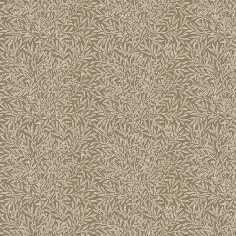 Willow Wallpaper - Olive - 217393 - Morris Wallpaper WD