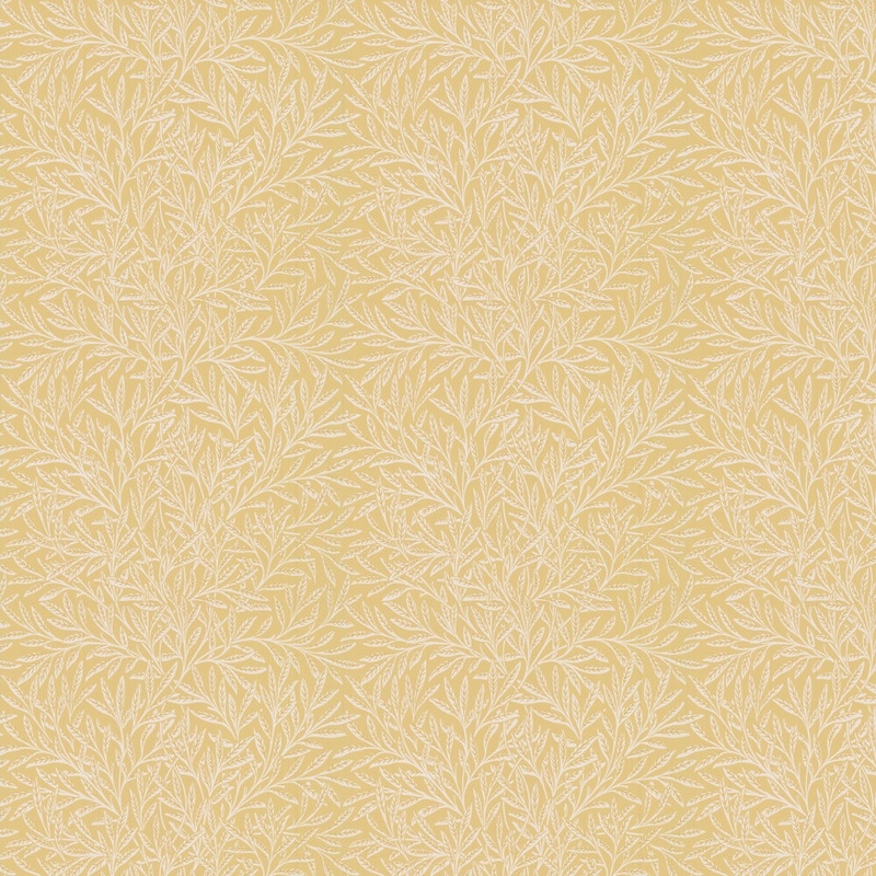 Willow Wallpaper - Weld Yellow - 217392 - Morris Wallpaper WD