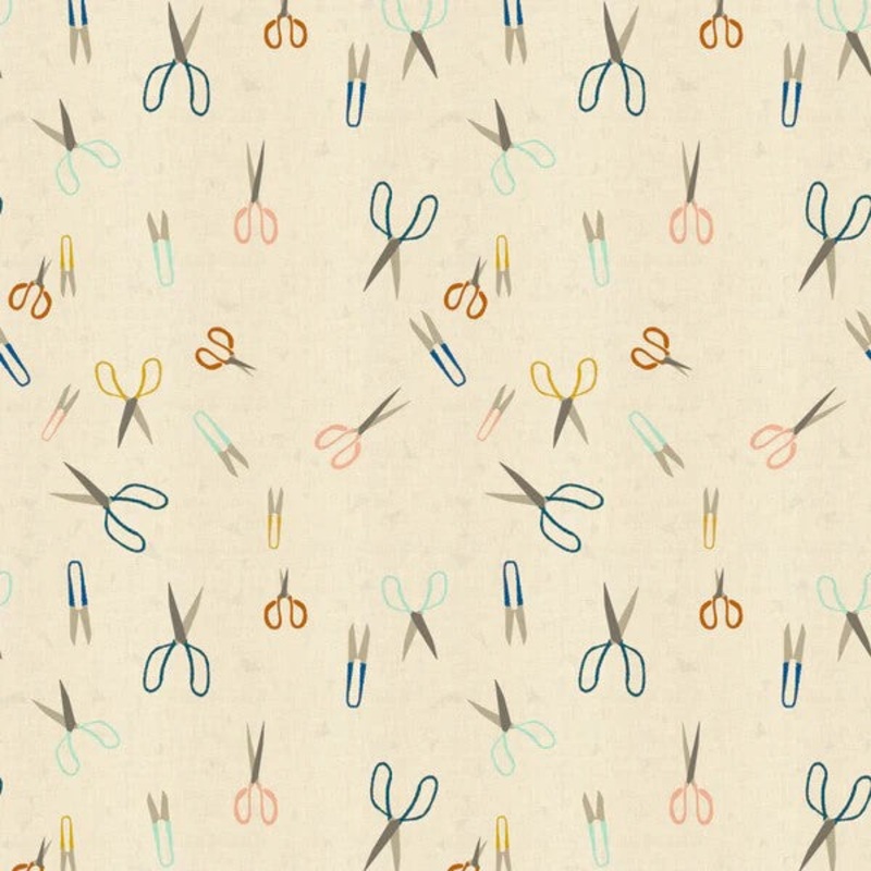 Cotton + Steel Paper Cuts Snip Snip Scissors