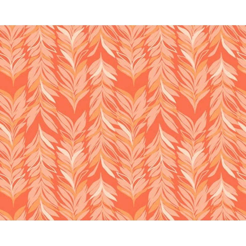 Art Gallery Pollinate PLN-94509 Featherswept Orange