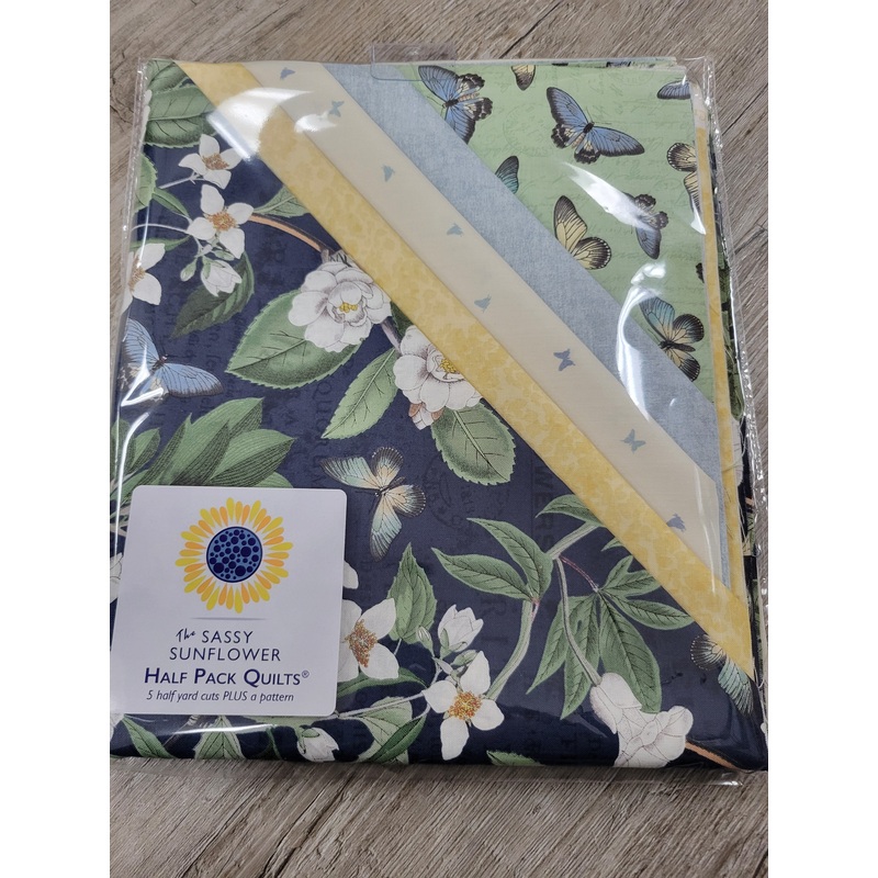 Graceful Gardens - The Sassy Sunflower Half Pack Quilts Kit