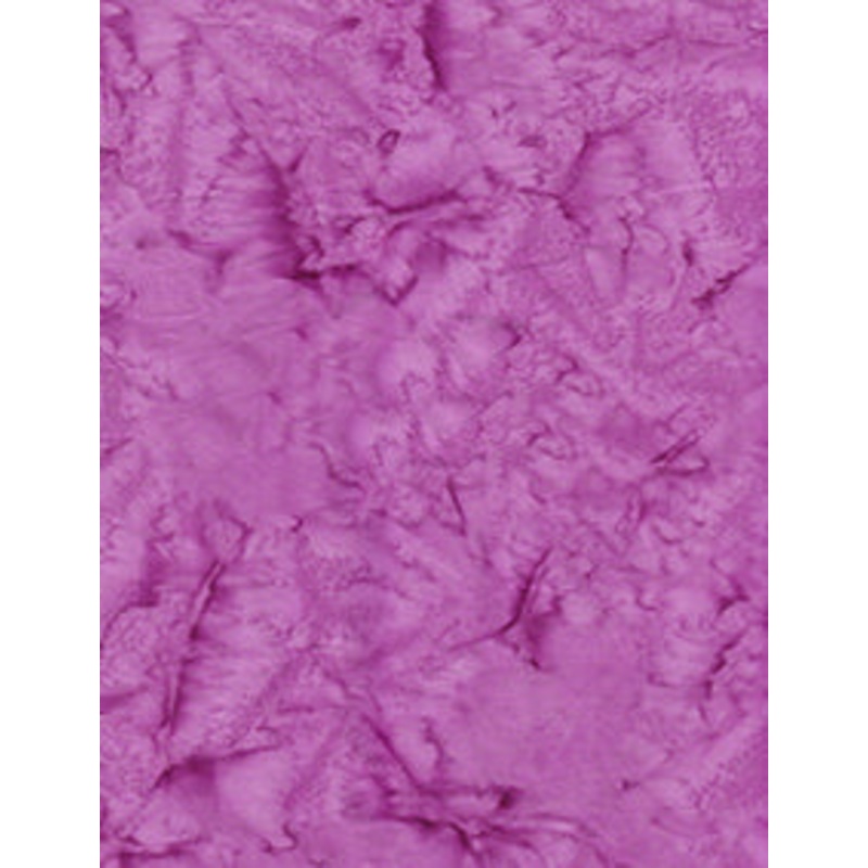 Anthology Lava Batik Solids Quilt Fabric - Pansy Purple - 1522